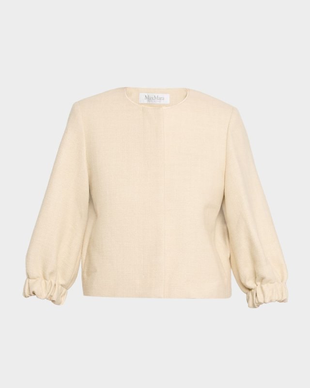 Naiadi 3/4-Sleeve Crop Jacket